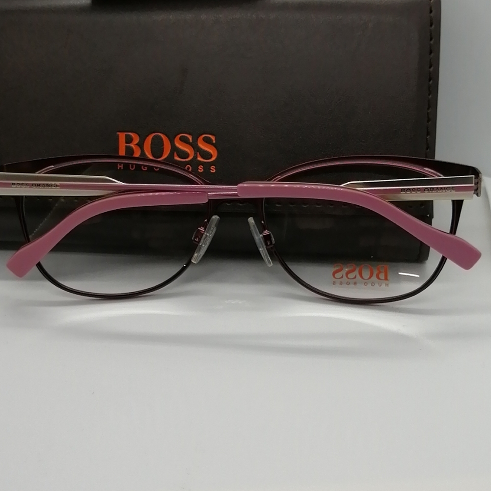 New/Authentic Eyeglass Hugo Boss Orange BO233 PLUM - Picture 6 of 9